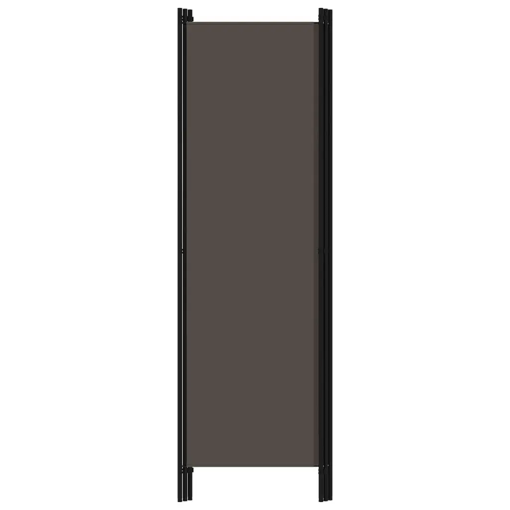 3-Panel Room Divider Anthracite 150x180 cm 320717