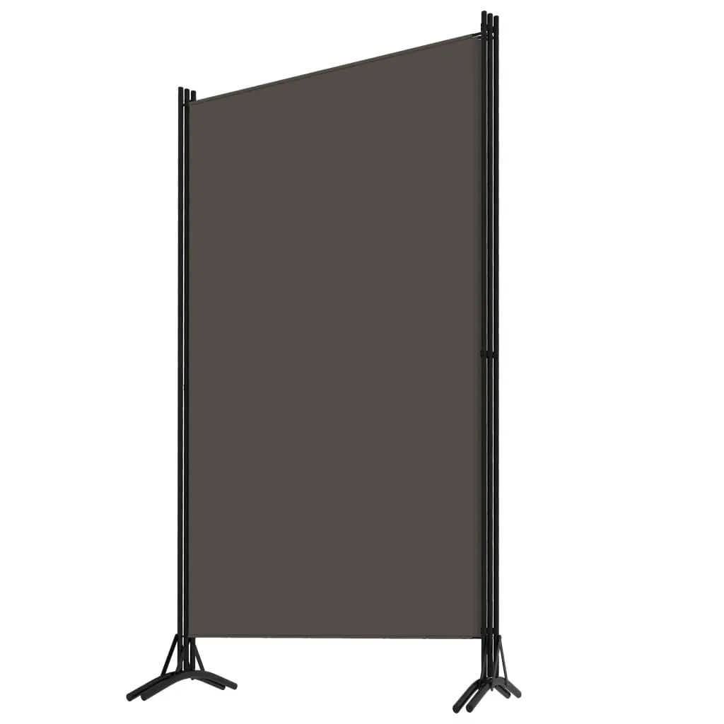 3-Panel Room Divider Anthracite 260x180 cm 320733