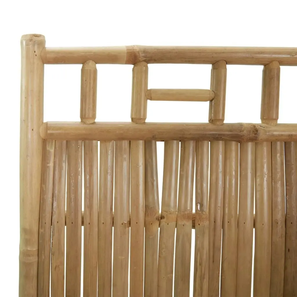 3-Panel Room Divider Bamboo 120x180 cm 341748