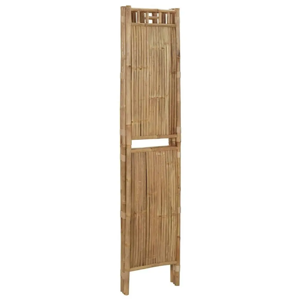 3-Panel Room Divider Bamboo 120x180 cm 341748