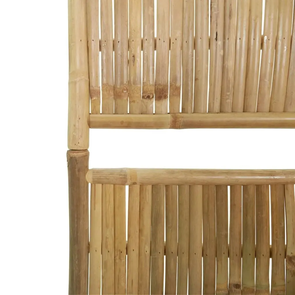 3-Panel Room Divider Bamboo 120x180 cm 341748