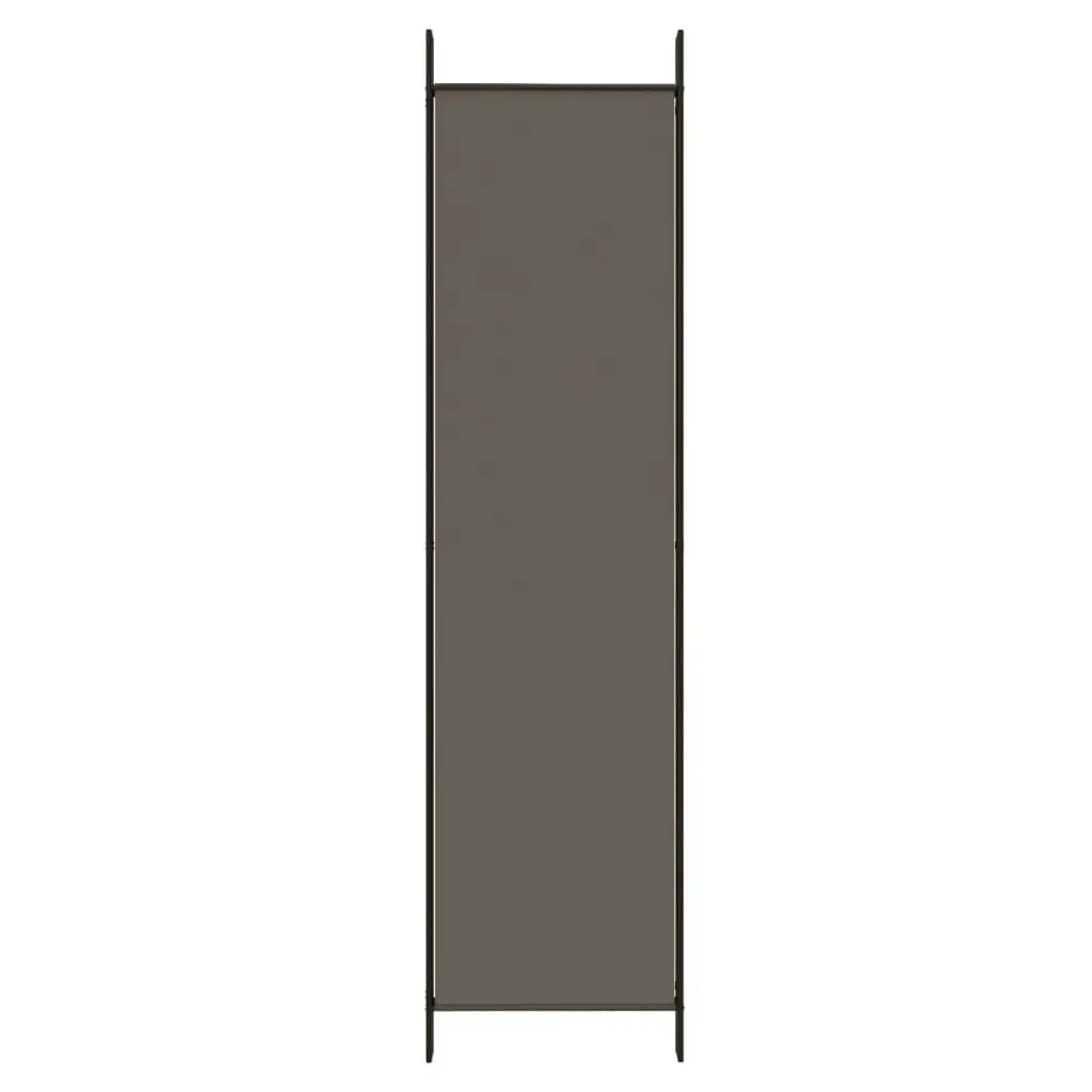 3-Panel Room Divider Anthracite 150x220 cm Fabric 350196