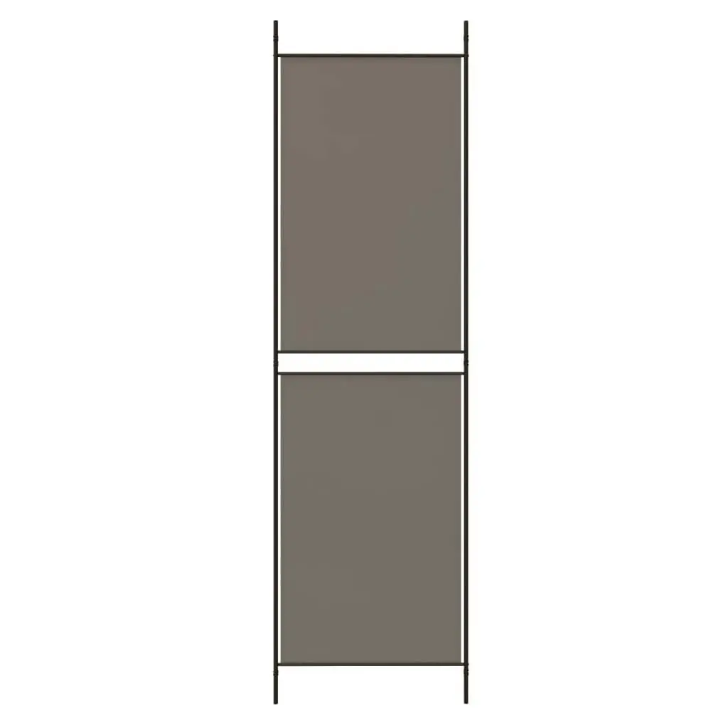 3-Panel Room Divider Anthracite 150x220 cm Fabric 350244