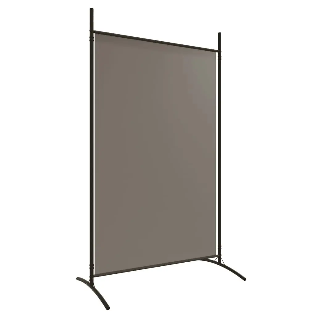 3-Panel Room Divider Anthracite 525x180 cm Fabric 350280