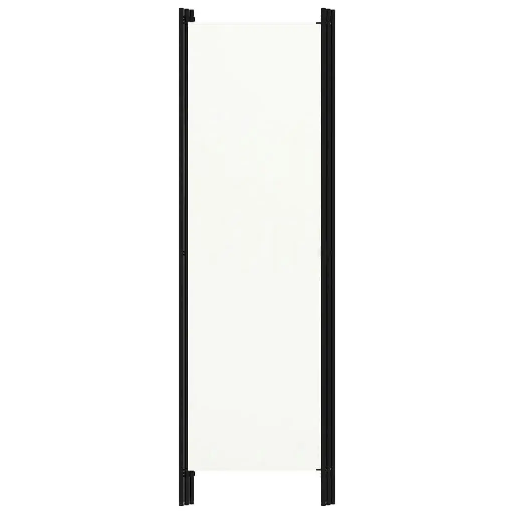 3-Panel Room Divider White 150x180 cm 320715