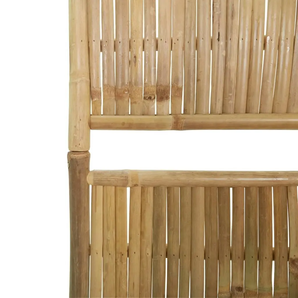 4-Panel Room Divider Bamboo 160x180 cm 341749