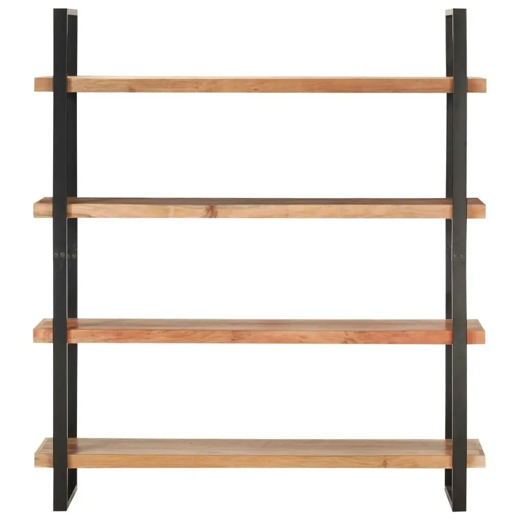 4-Tier Bookcase 160x40x180 cm Solid Acacia Wood 321068