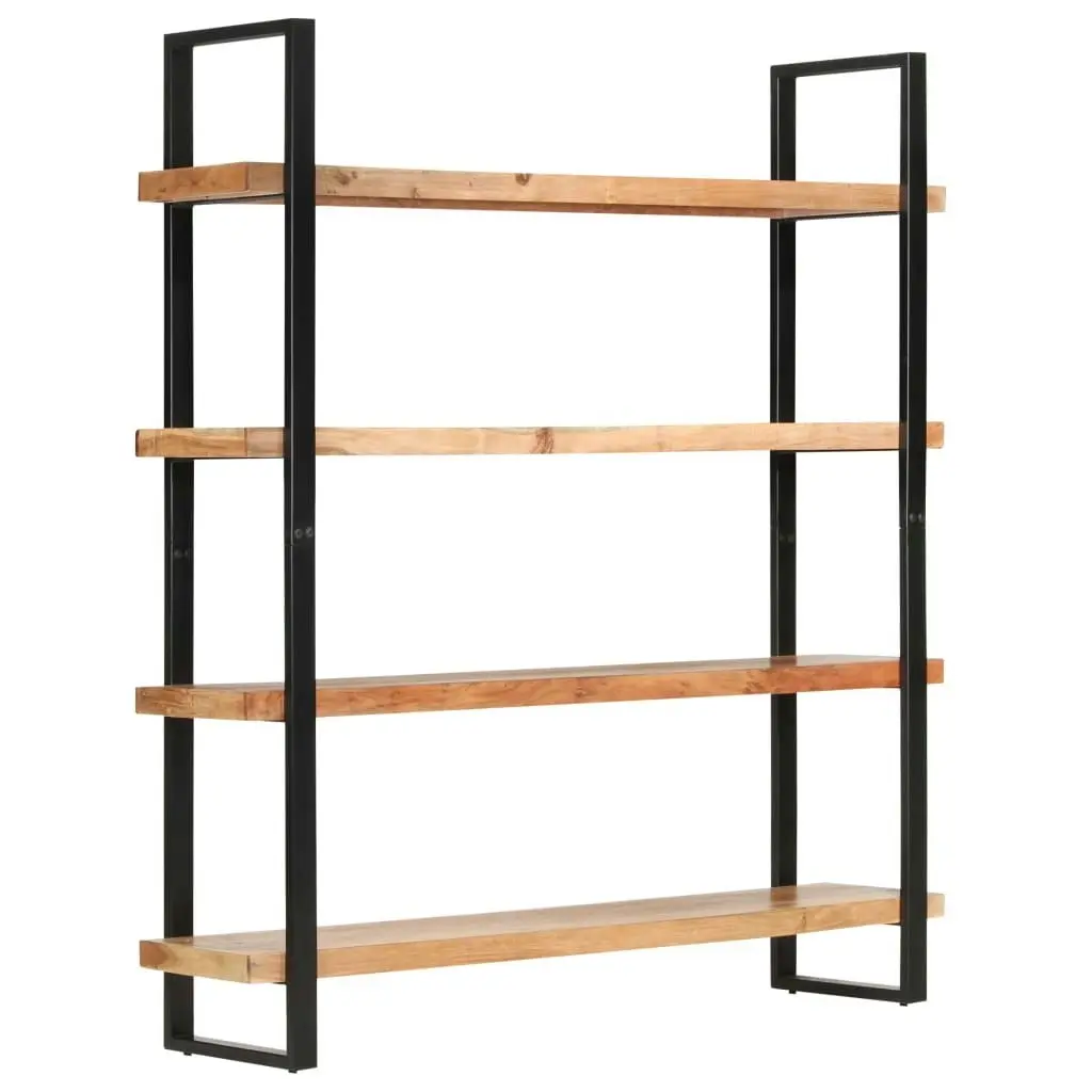 4-Tier Bookcase 160x40x180 cm Solid Acacia Wood 321068