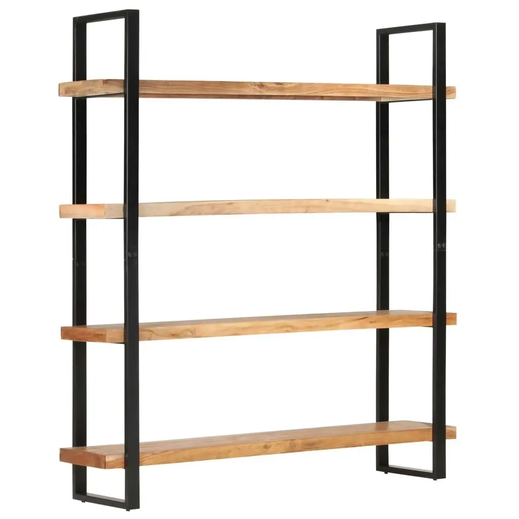 4-Tier Bookcase 160x40x180 cm Solid Acacia Wood 321068