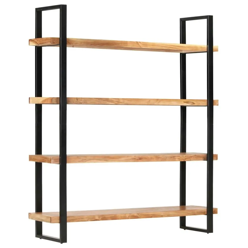 4-Tier Bookcase 160x40x180 cm Solid Acacia Wood 321068