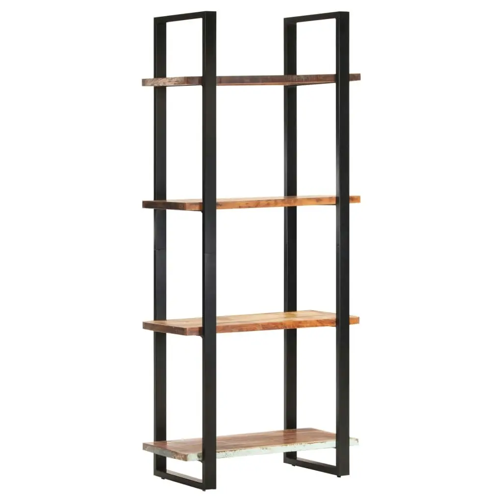 4-Tier Bookcase 80x40x180 cm Solid Reclaimed Wood 321061