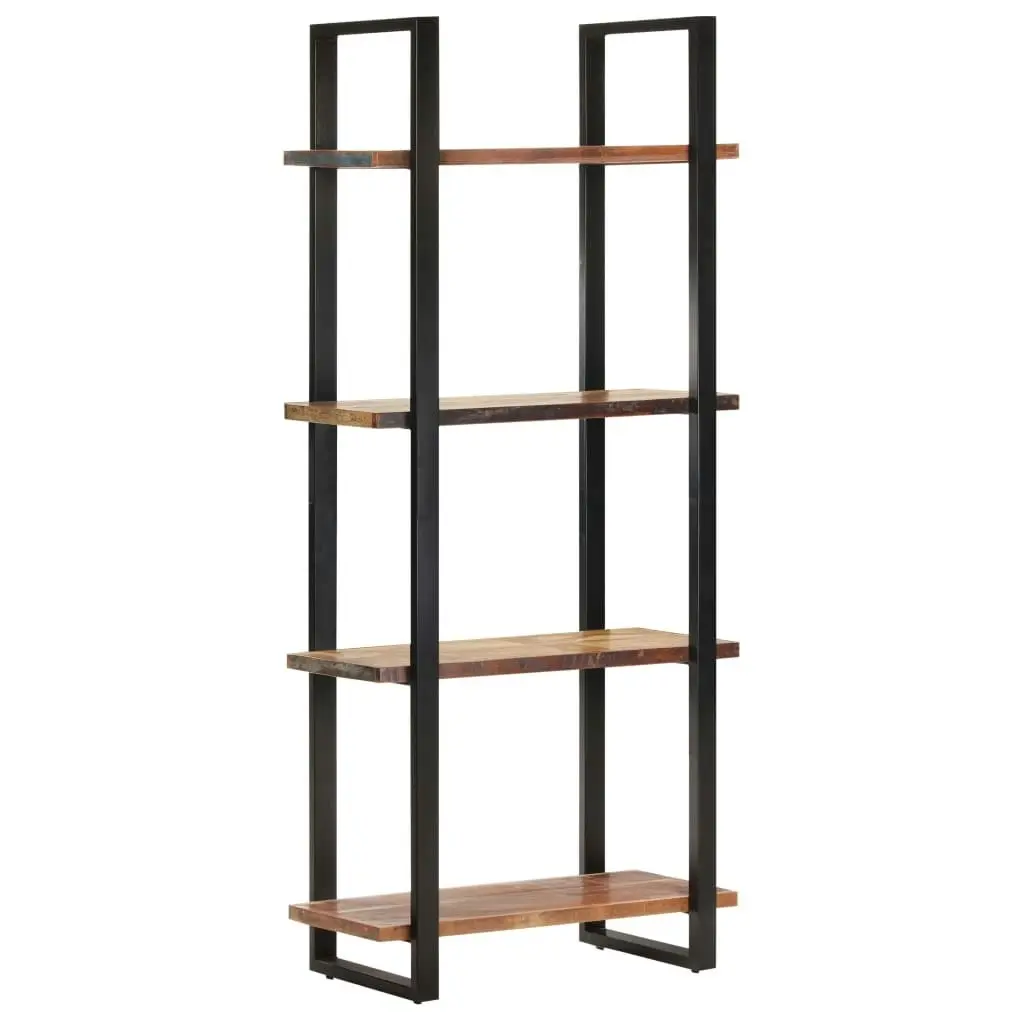 4-Tier Bookcase 80x40x180 cm Solid Reclaimed Wood 321061