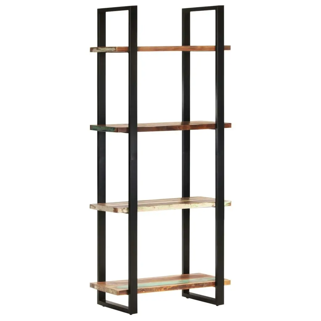 4-Tier Bookcase 80x40x180 cm Solid Reclaimed Wood 321061