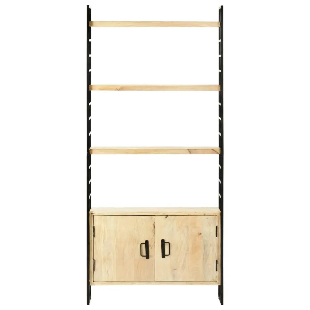 4-Tier Bookcase 80x30x180 cm Solid Mango Wood 284421