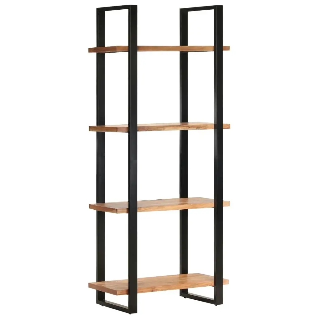 4-Tier Bookcase 80x40x180 cm Solid Acacia Wood 321062