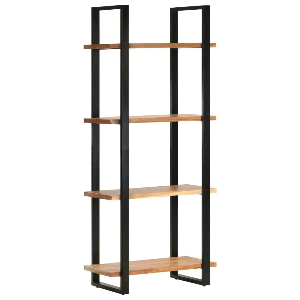 4-Tier Bookcase 80x40x180 cm Solid Acacia Wood 321062