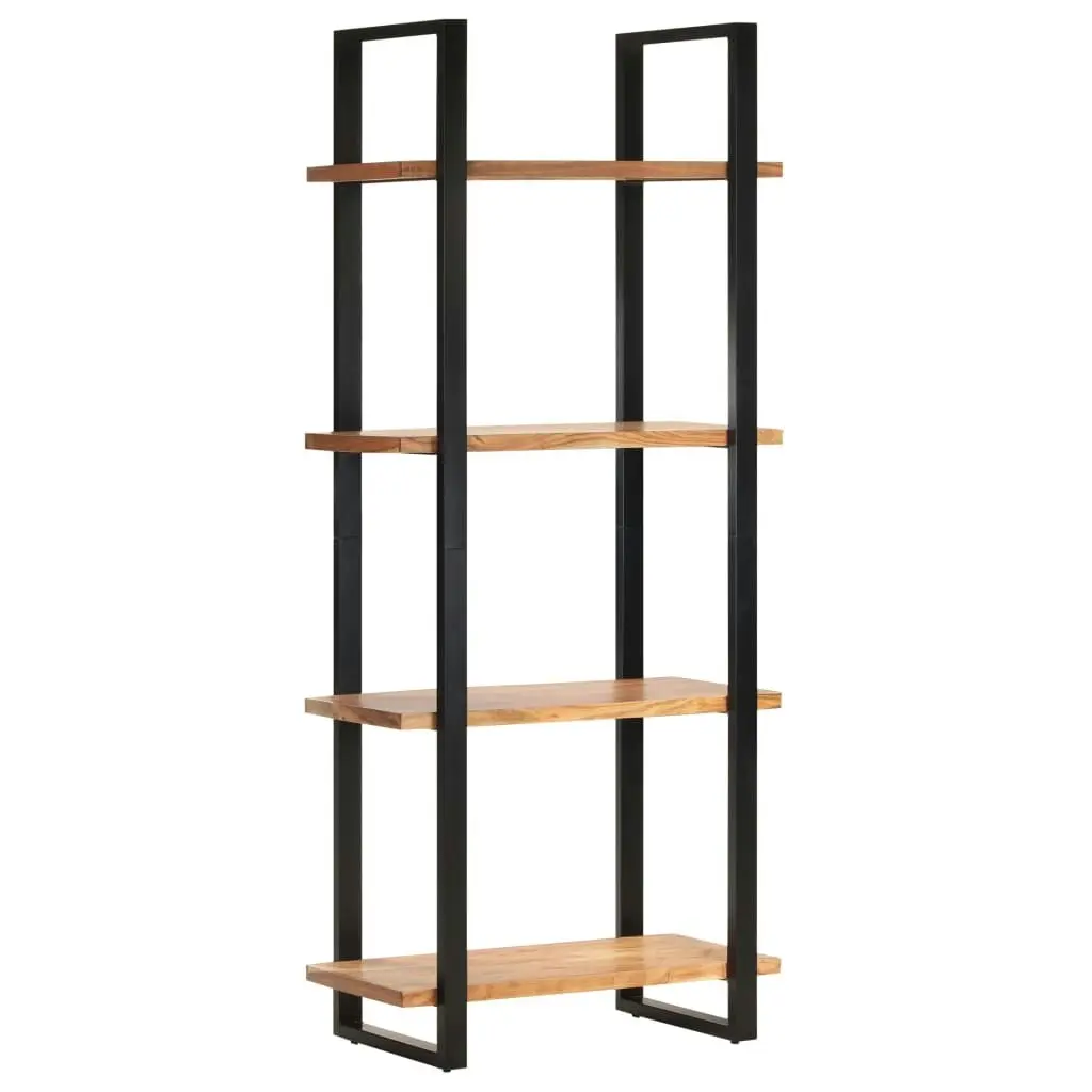 4-Tier Bookcase 80x40x180 cm Solid Acacia Wood 321062