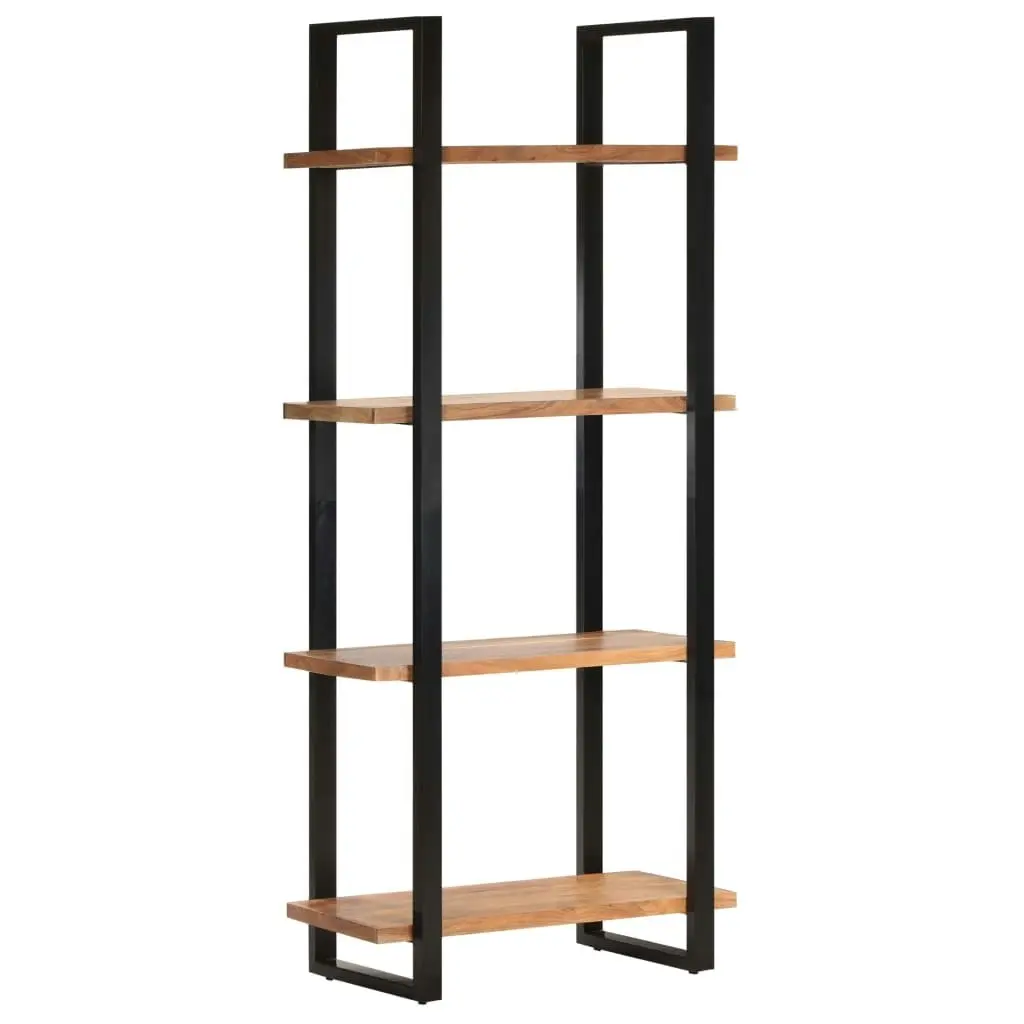 4-Tier Bookcase 80x40x180 cm Solid Acacia Wood 321062