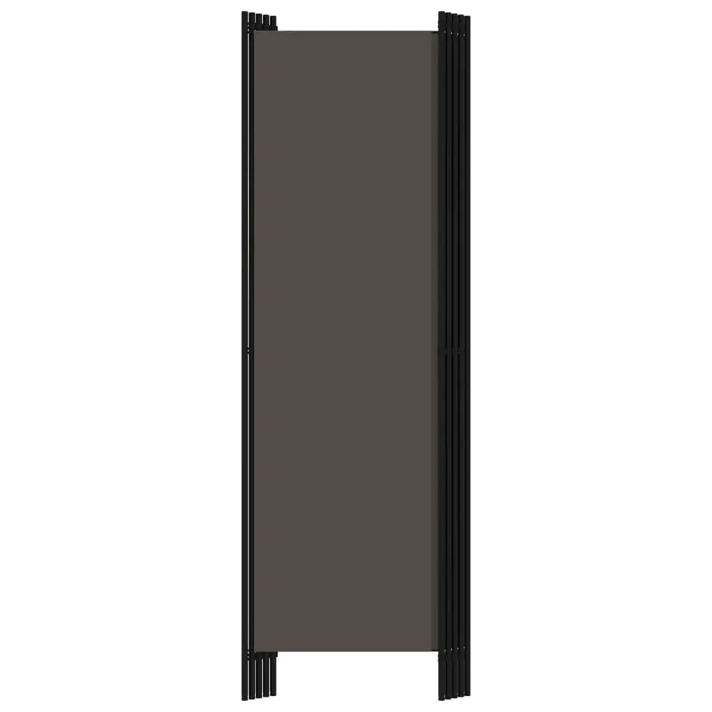 5-Panel Room Divider Anthracite 250x180 cm 320725