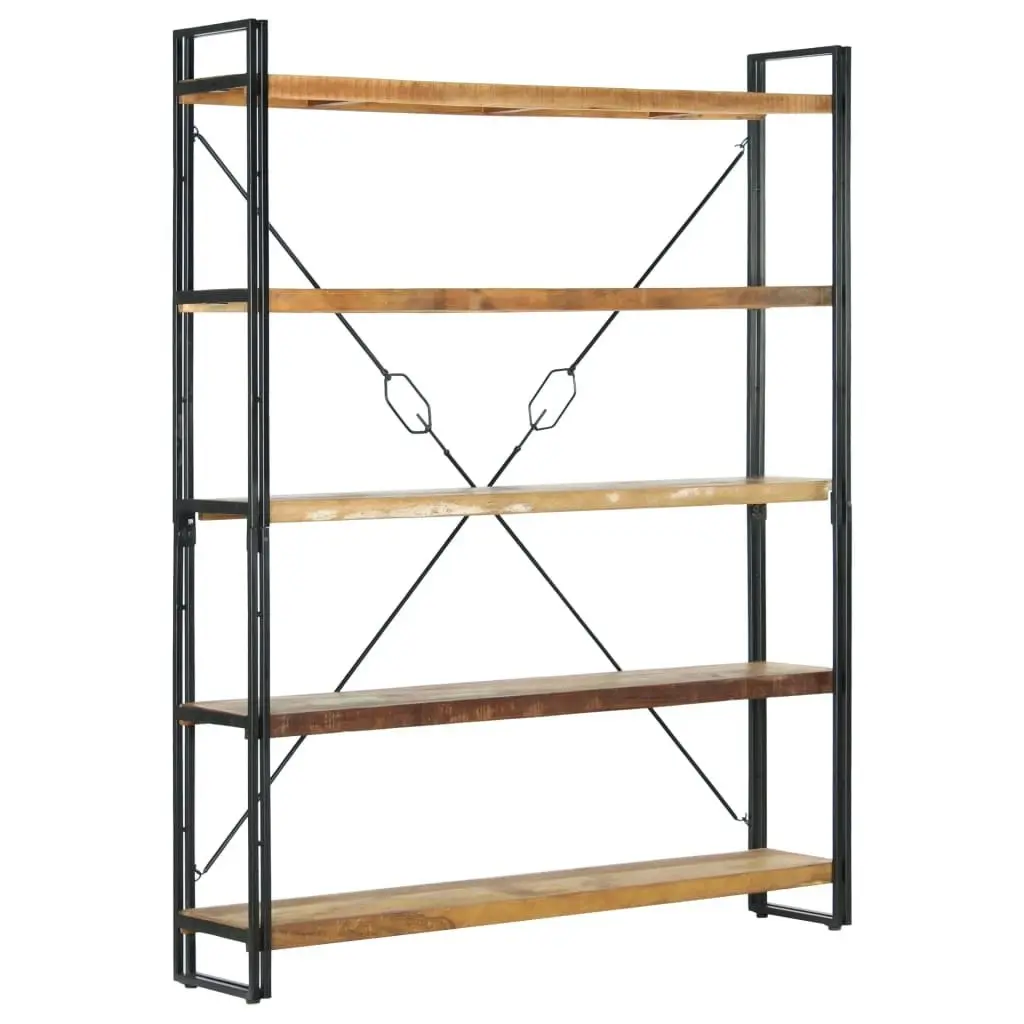 5-Tier Bookcase 140x30x180 cm Solid Reclaimed Wood 286583