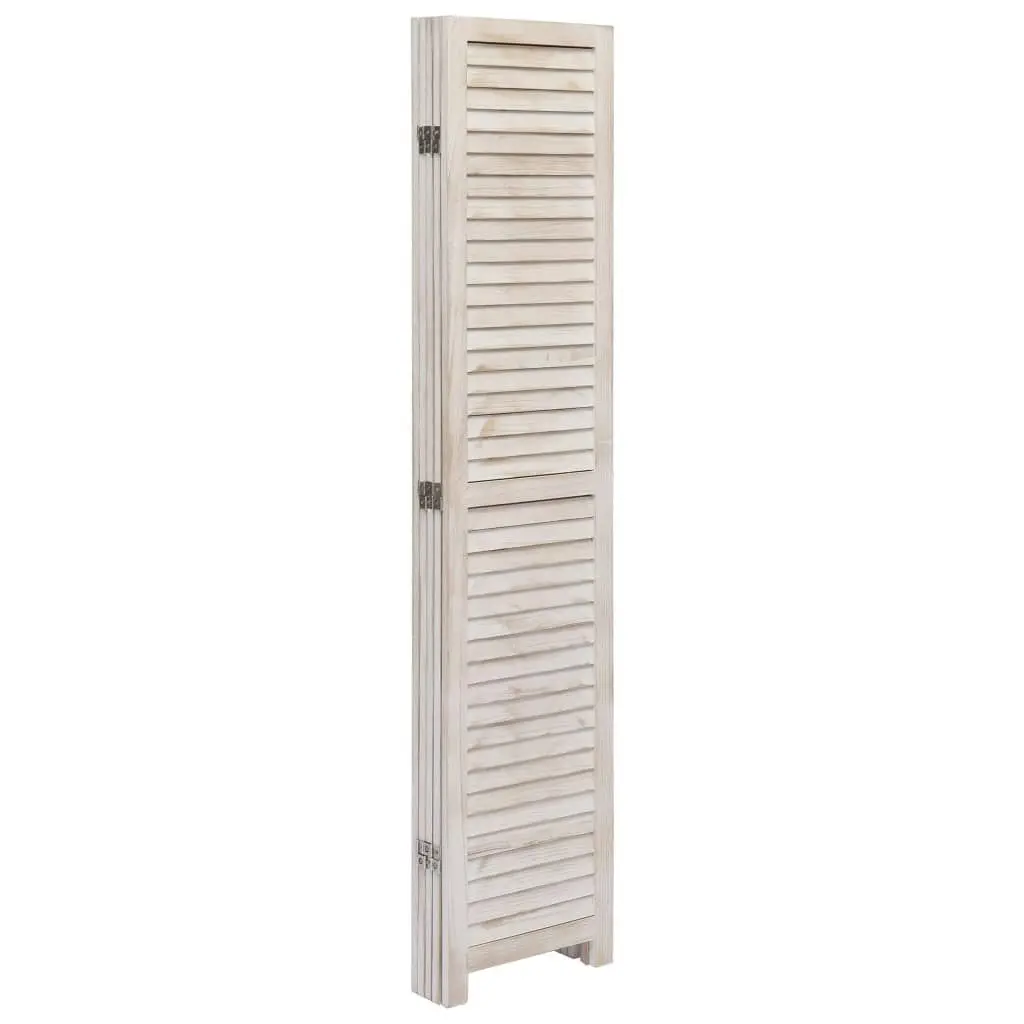 5-Panel Room Divider 175x165 cm Wood 284209