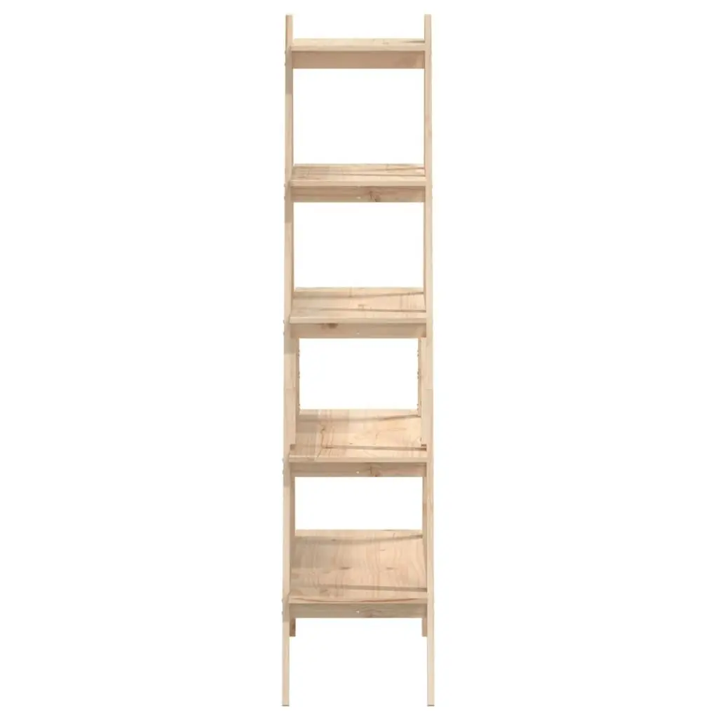 5-Tier Shelf A-shape 110x40x180.5 cm Solid Wood Pine 832331