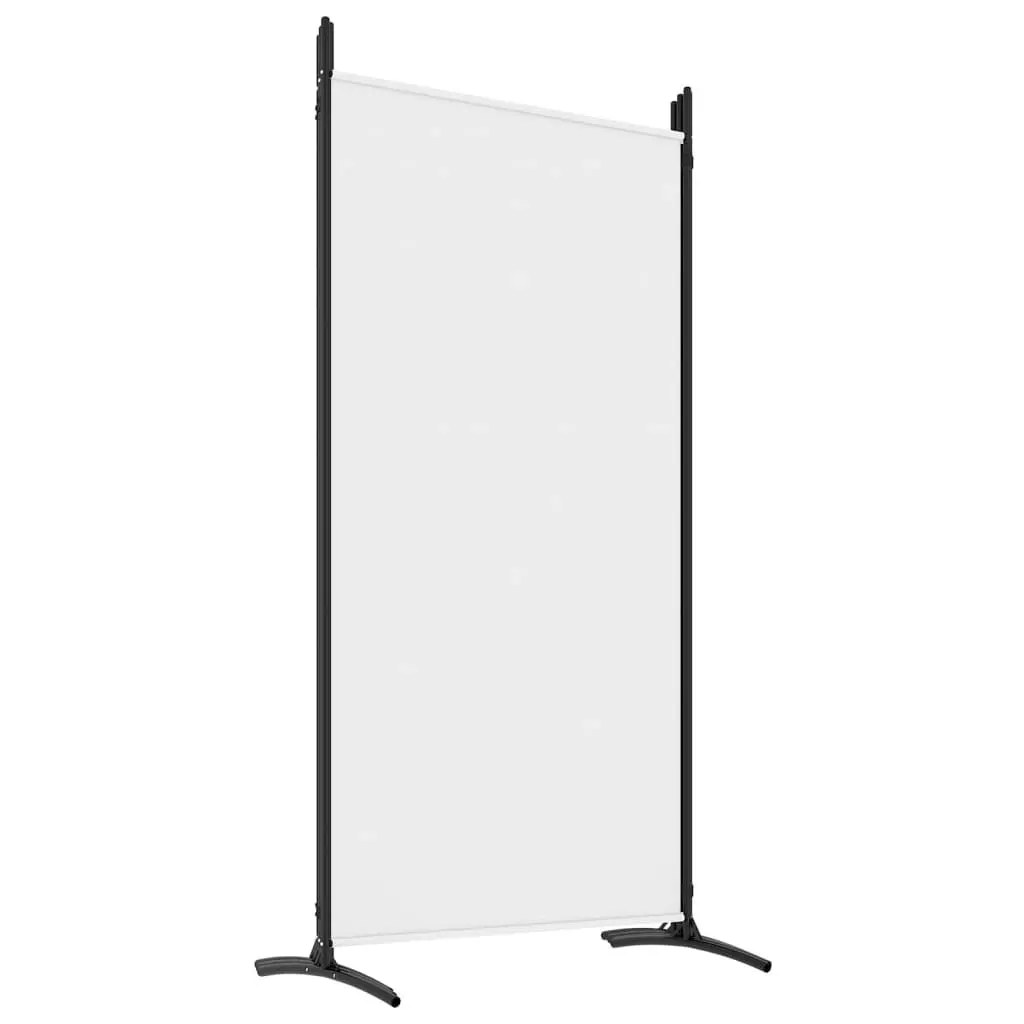 6-Panel Room Divider White 520x180 cm Fabric 350270