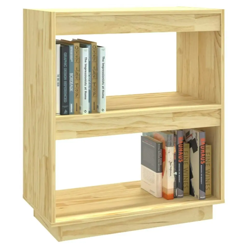 Book Cabinet 60x35x71 cm Solid Pinewood 810859