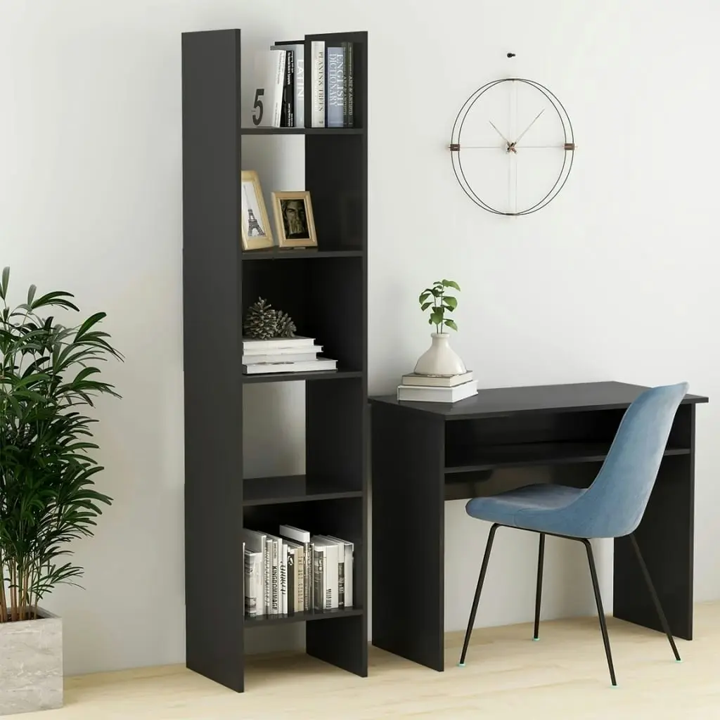 Book Cabinet Grey 40x35x180 cm Engineered Wood 803400