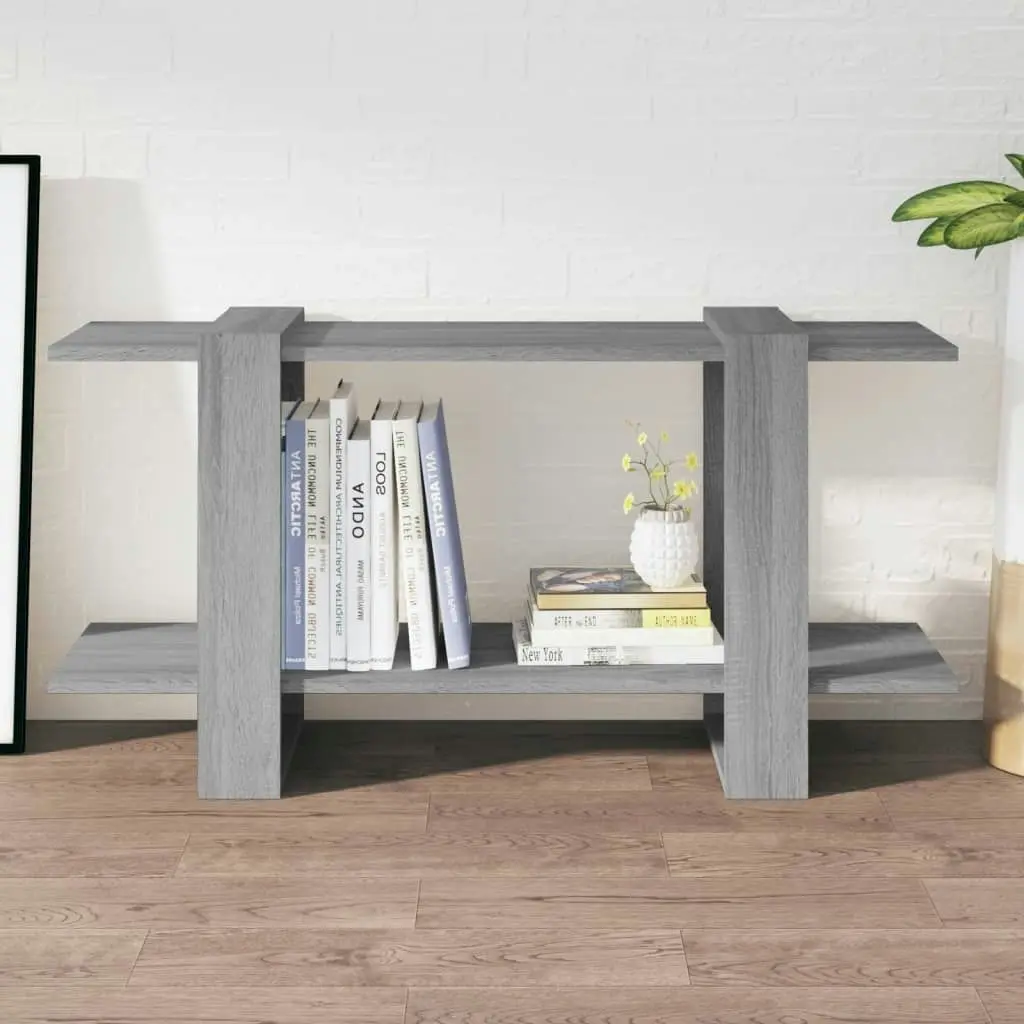 Book Cabinet Grey Sonoma 100x30x51 cm Engineered Wood 813570