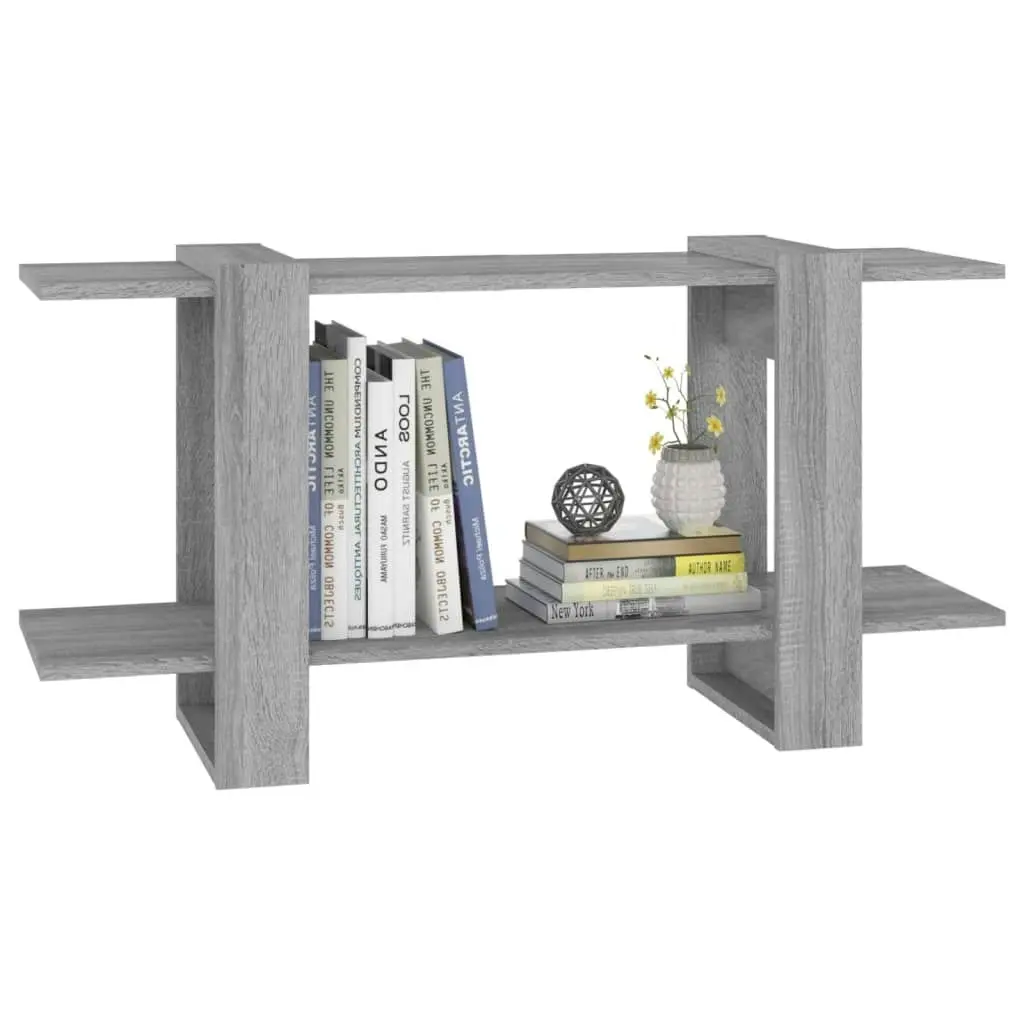 Book Cabinet Grey Sonoma 100x30x51 cm Engineered Wood 813570