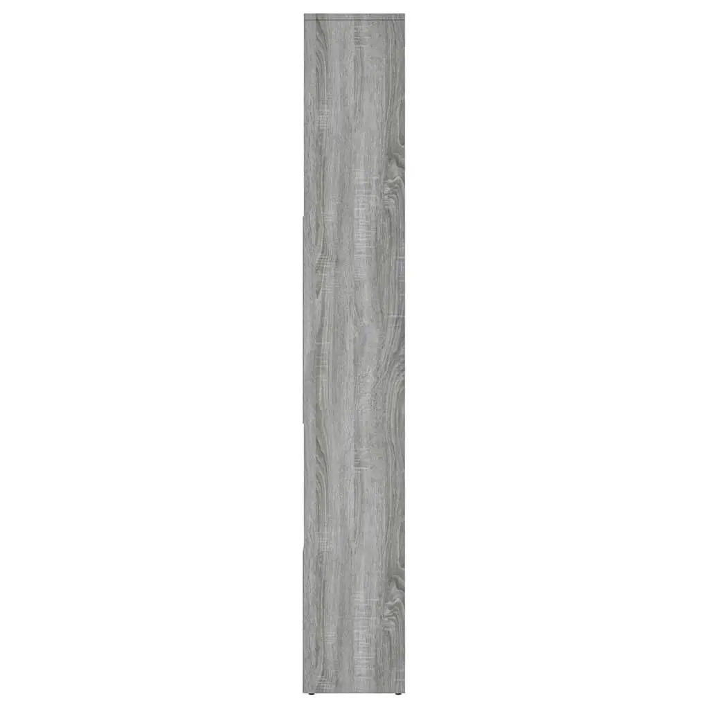 Book Cabinet Grey Sonoma 67x24x161 cm Engineered Wood 815502