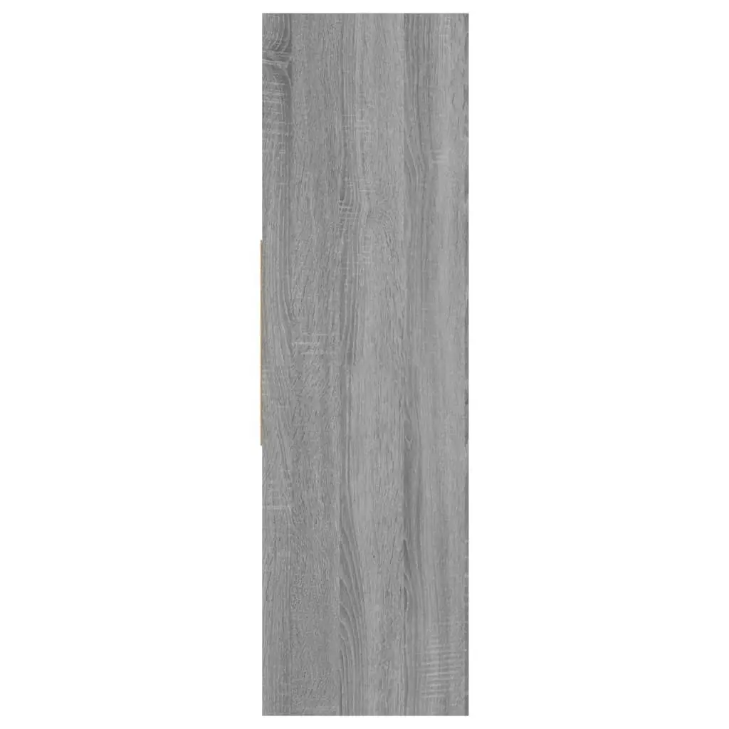 Book Cabinet Grey Sonoma 97.5x29.5x100 cm Engineered Wood 826379