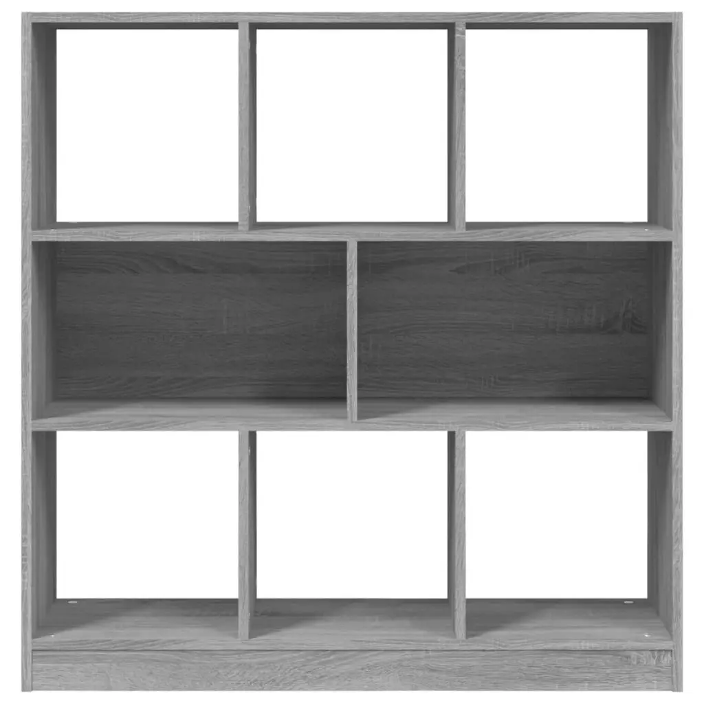 Book Cabinet Grey Sonoma 97.5x29.5x100 cm Engineered Wood 826379