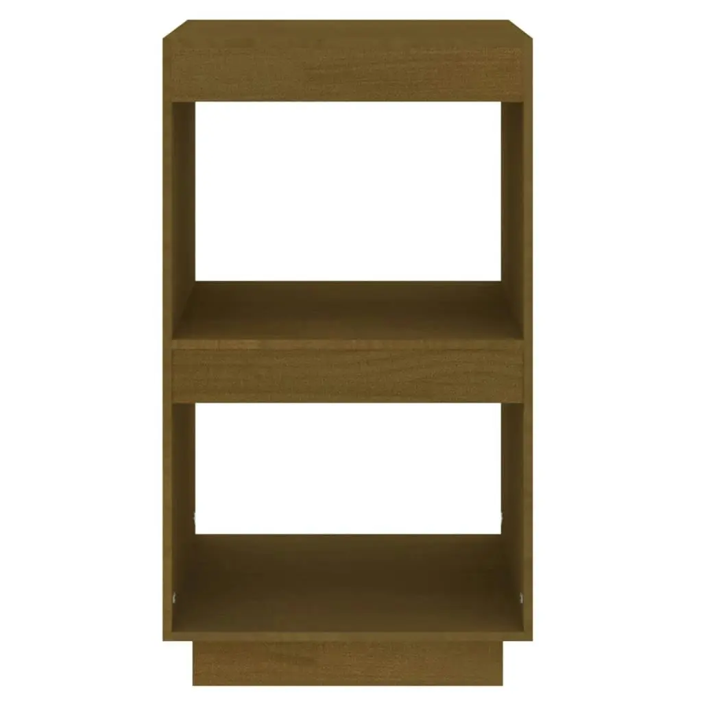 Book Cabinet Honey Brown 40x35x71 cm Solid Pinewood 810842