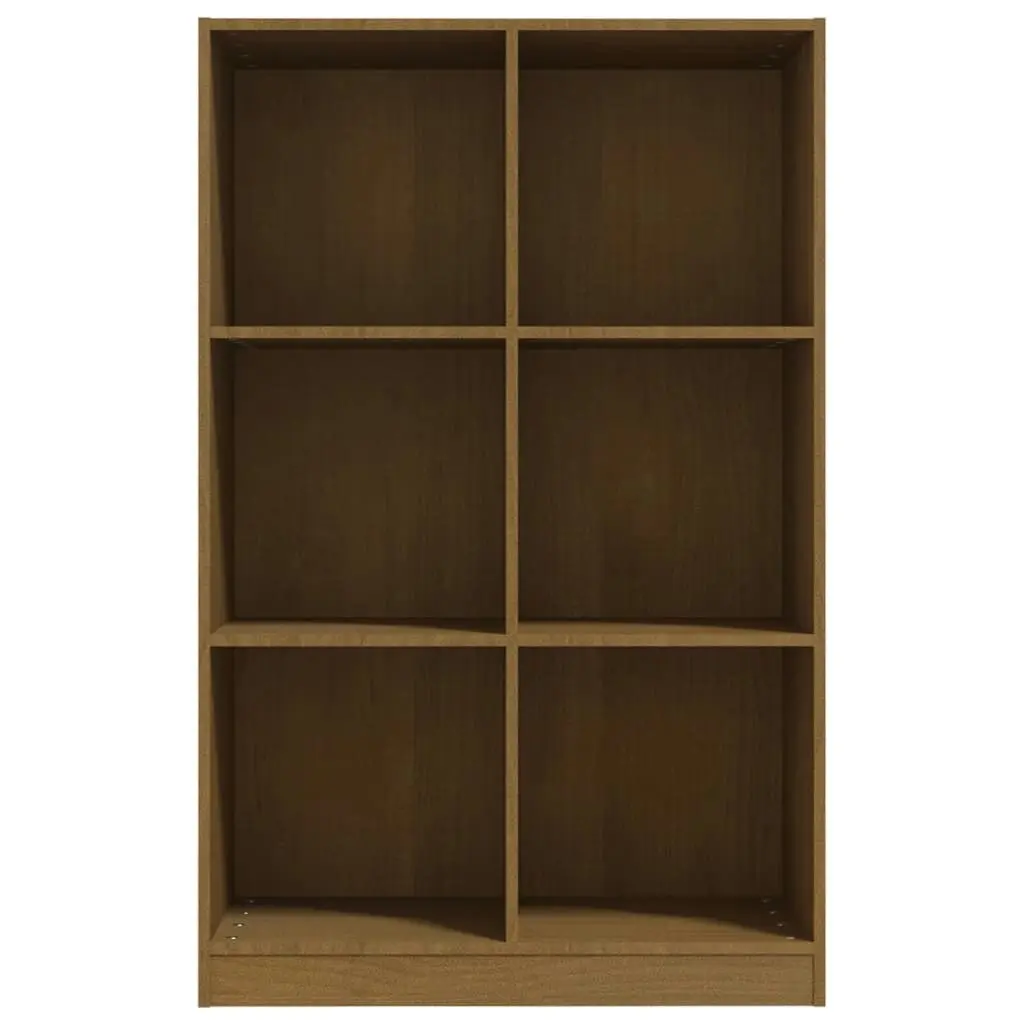 Book Cabinet Honey Brown 70x33x110 cm Solid Pinewood 809957