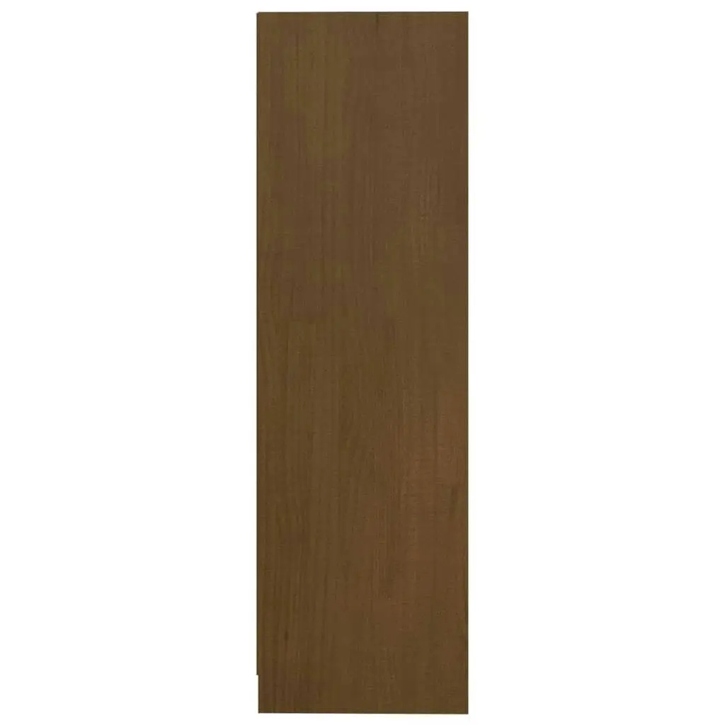 Book Cabinet Honey Brown 70x33x110 cm Solid Pinewood 809957