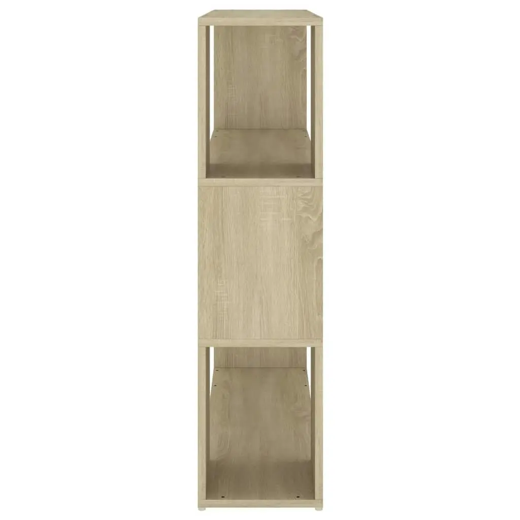 Book Cabinet Room Divider Sonoma Oak 100x24x94 cm 809182