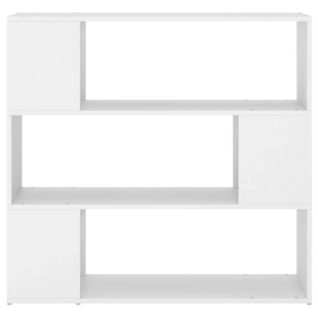 Book Cabinet Room Divider White 100x24x94 cm 809179