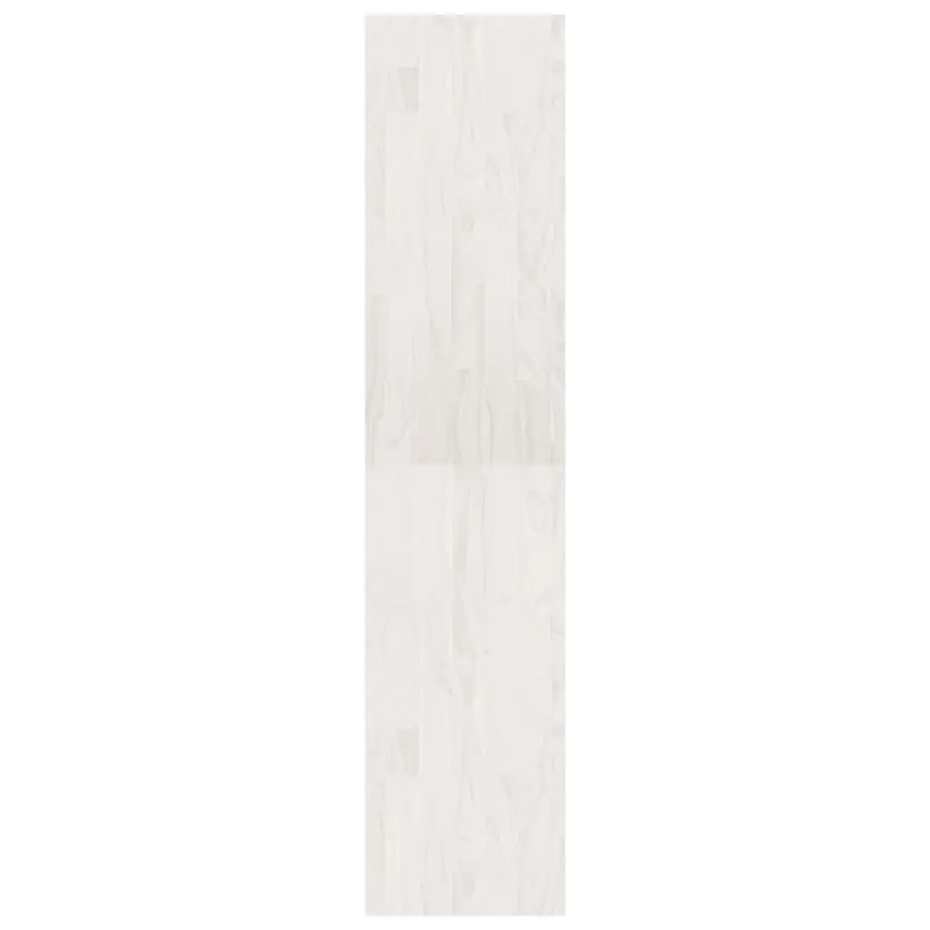 Book Cabinet Room Divider White 40x30x135.5 cm Pinewood 808144