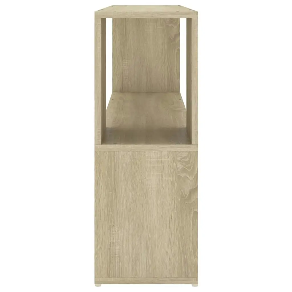 Book Cabinet Sonoma Oak 100x24x63 cm Engineered Wood 809173