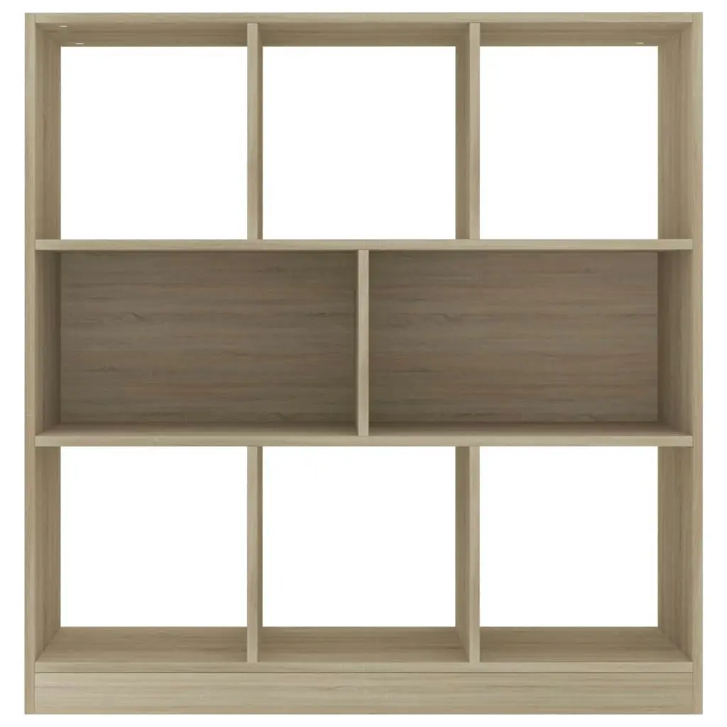 Book Cabinet Sonoma Oak 97.5x29.5x100 cm Engineered Wood 800174