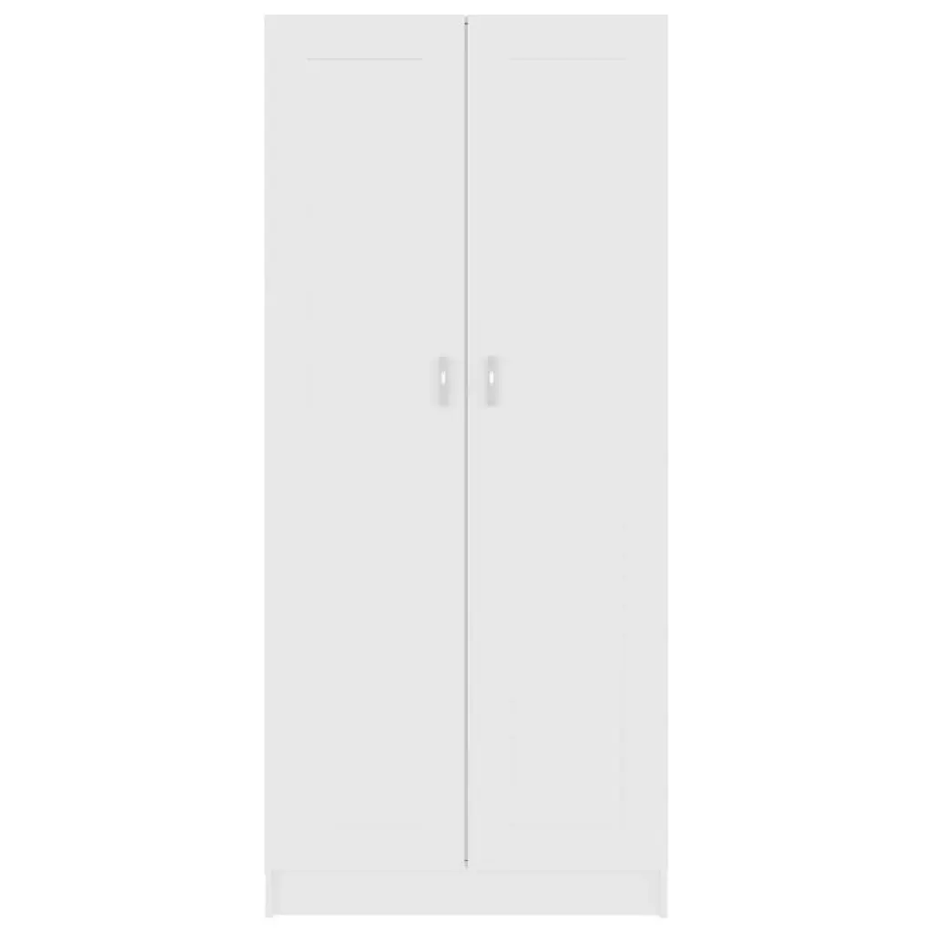 Book Cabinet White 82.5x30.5x185.5 cm Engineered Wood 802732