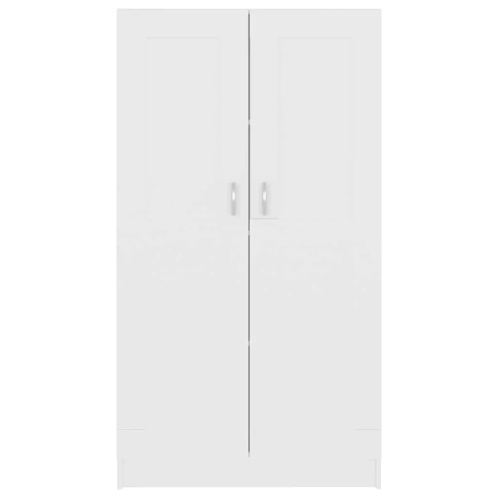 Book Cabinet White 82.5x30.5x150 cm Engineered Wood 802723