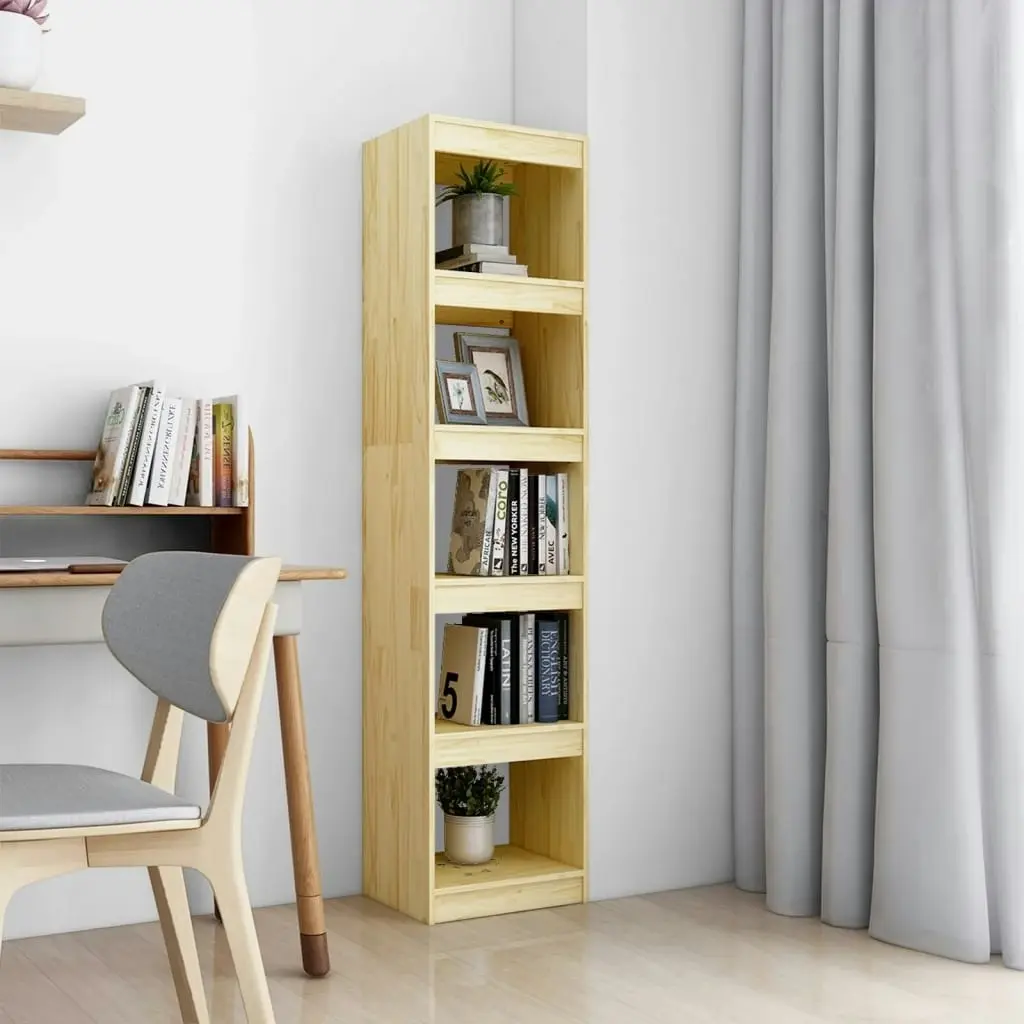 Book Cabinet/Room Divider 40x30x167.5 cm Solid Pinewood 808148