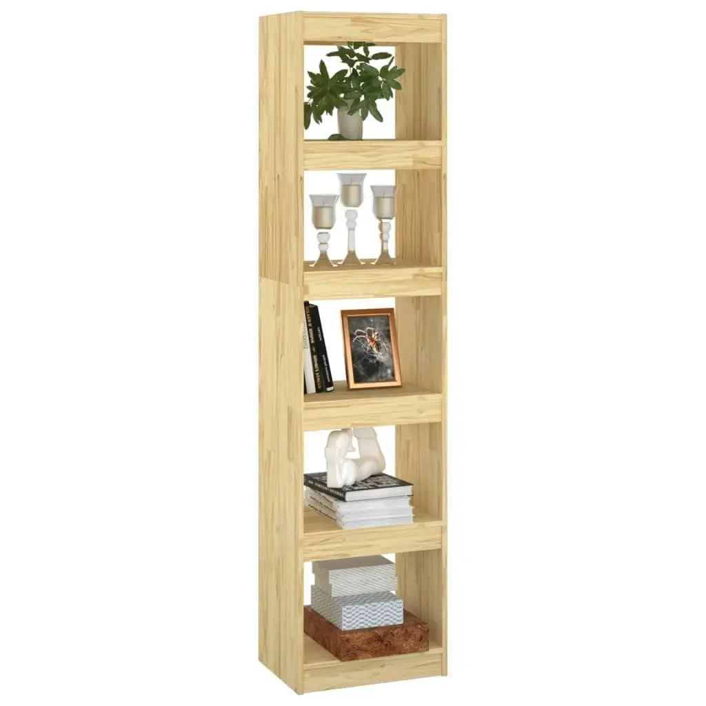 Book Cabinet/Room Divider 40x30x167.5 cm Solid Pinewood 808148