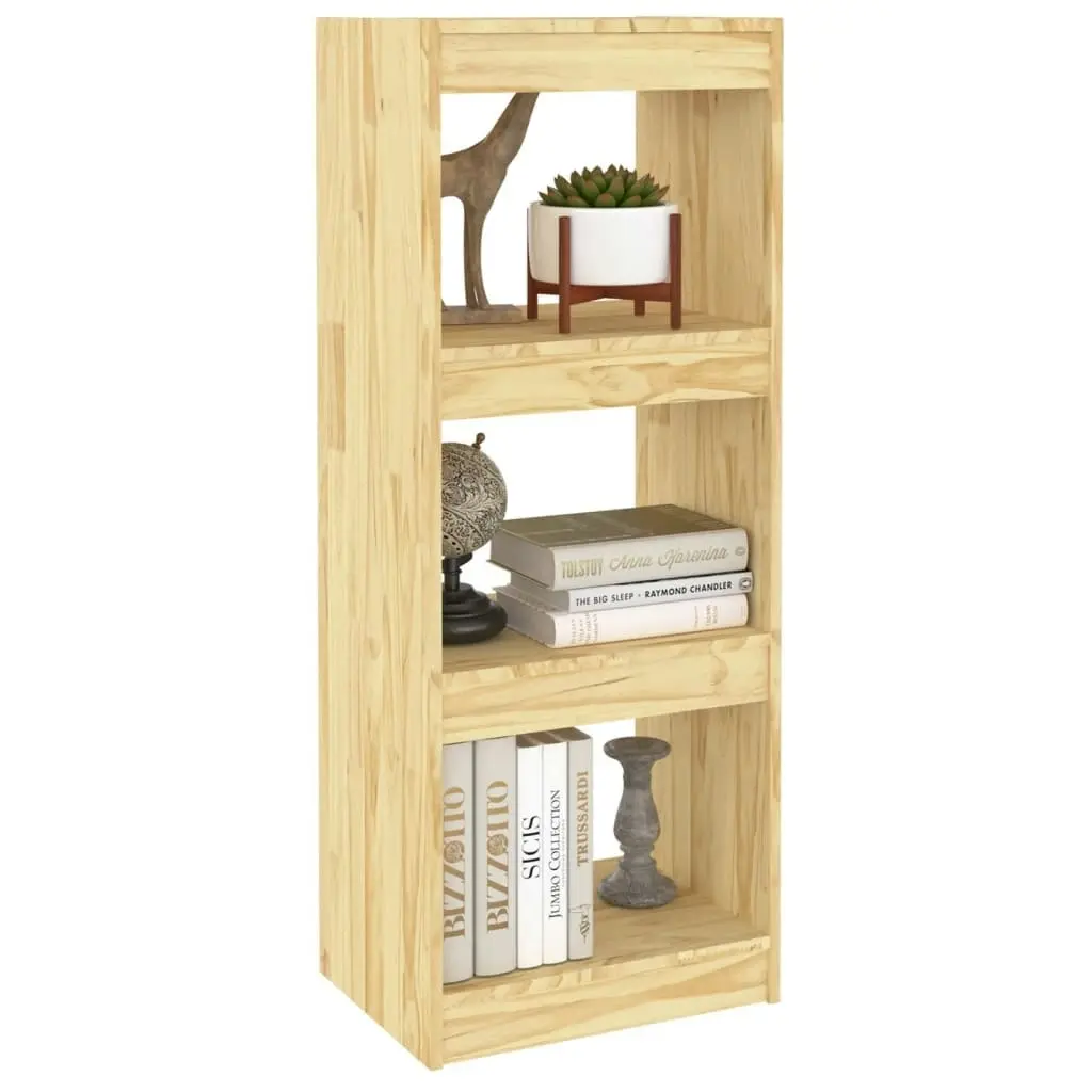 Book Cabinet/Room Divider 40x30x103.5 cm Solid Pinewood 808138