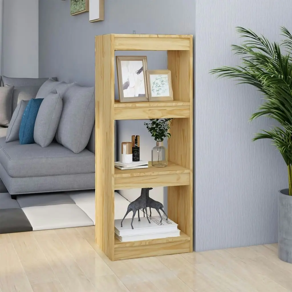 Book Cabinet/Room Divider 40x30x103.5 cm Solid Pinewood 808138