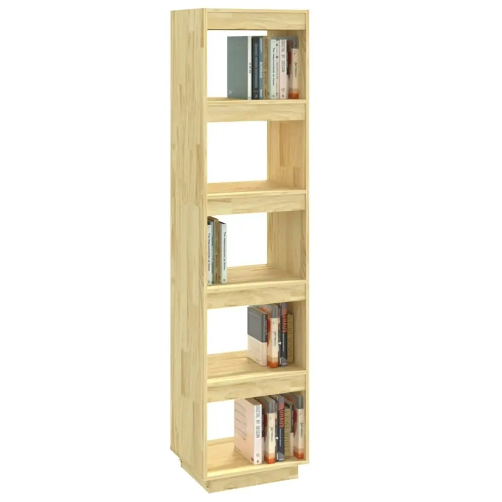 Book Cabinet/Room Divider 40x35x167 cm Solid Pinewood 810854