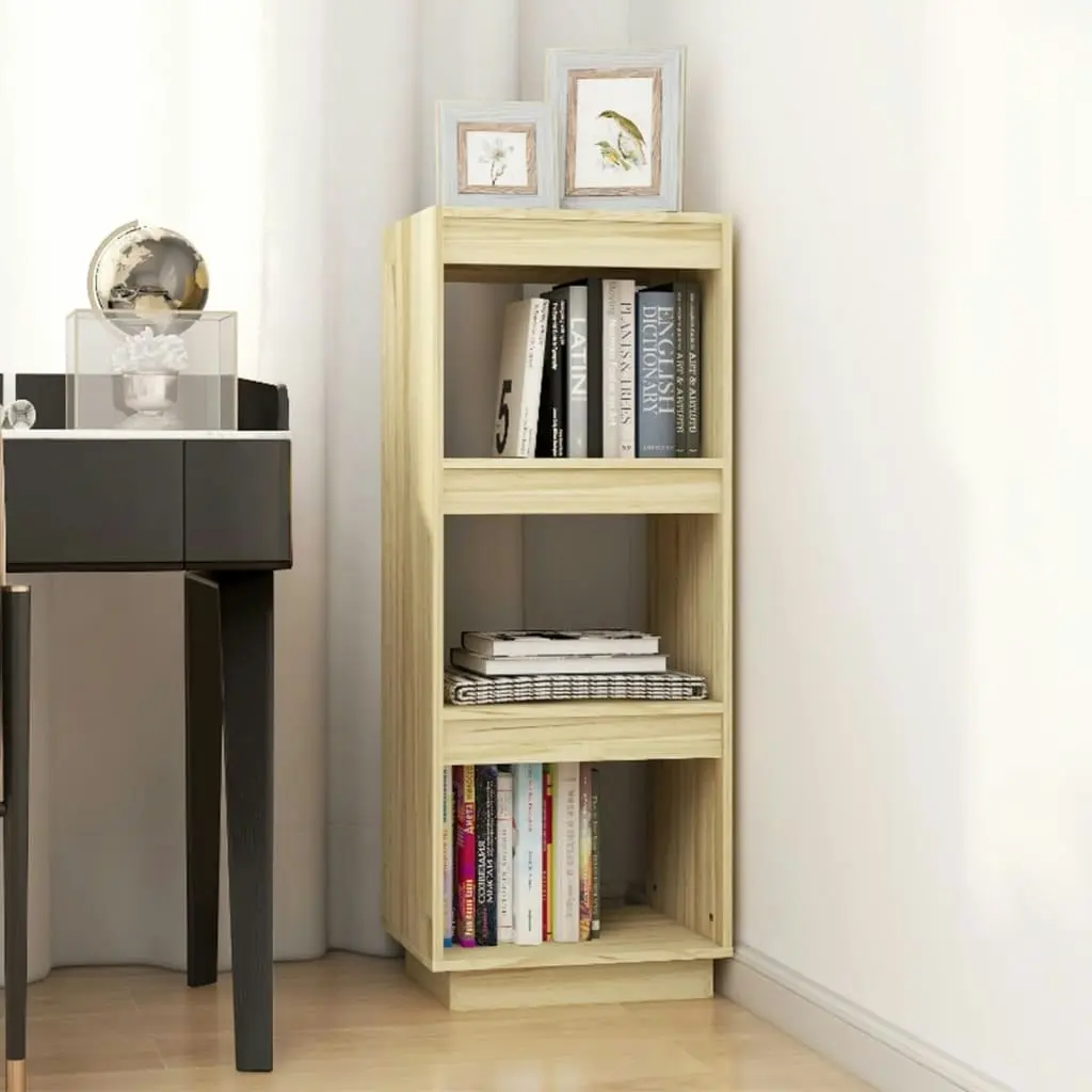 Book Cabinet/Room Divider 40x35x103 cm Solid Pinewood 810844